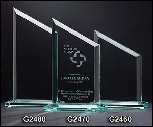 Zenith Series Glass Award